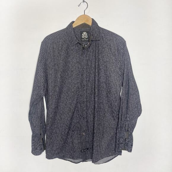ENGLISH LAUNDRY Gray Button Up Shirt - Picture 1 of 3
